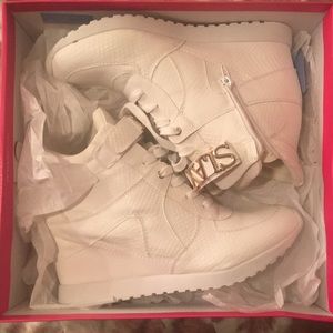 I SLAY Sneaker Wedges